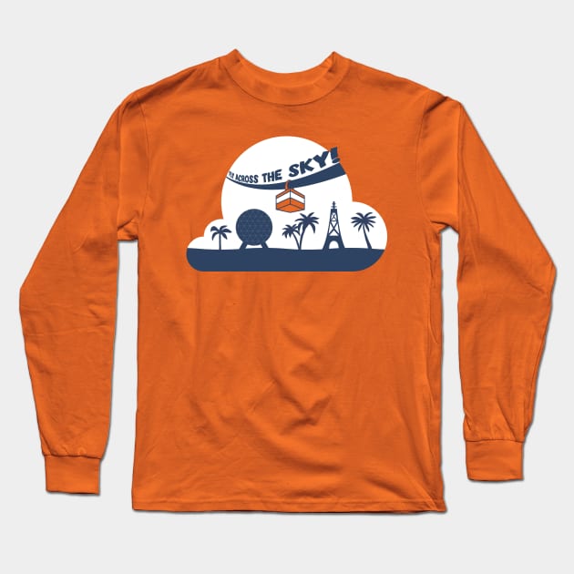 Skyliner Long Sleeve T-Shirt by World of Walt